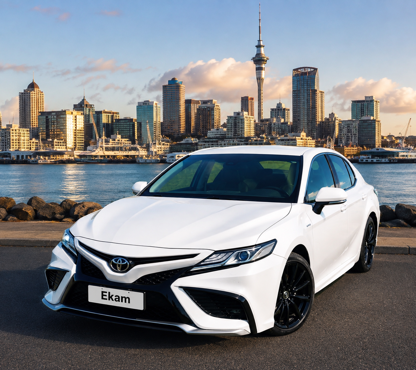 Ekam Pax taxi car in Auckland