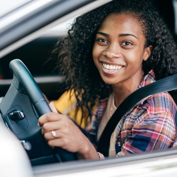 Professional driver icon
